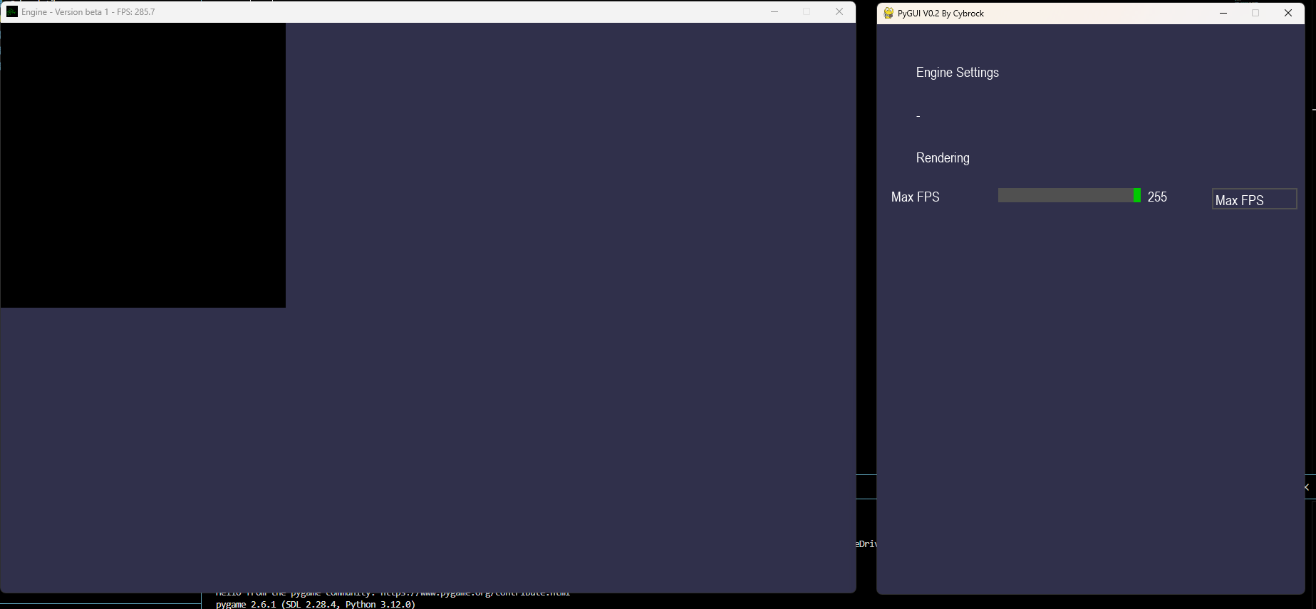 Development Screenshot 1