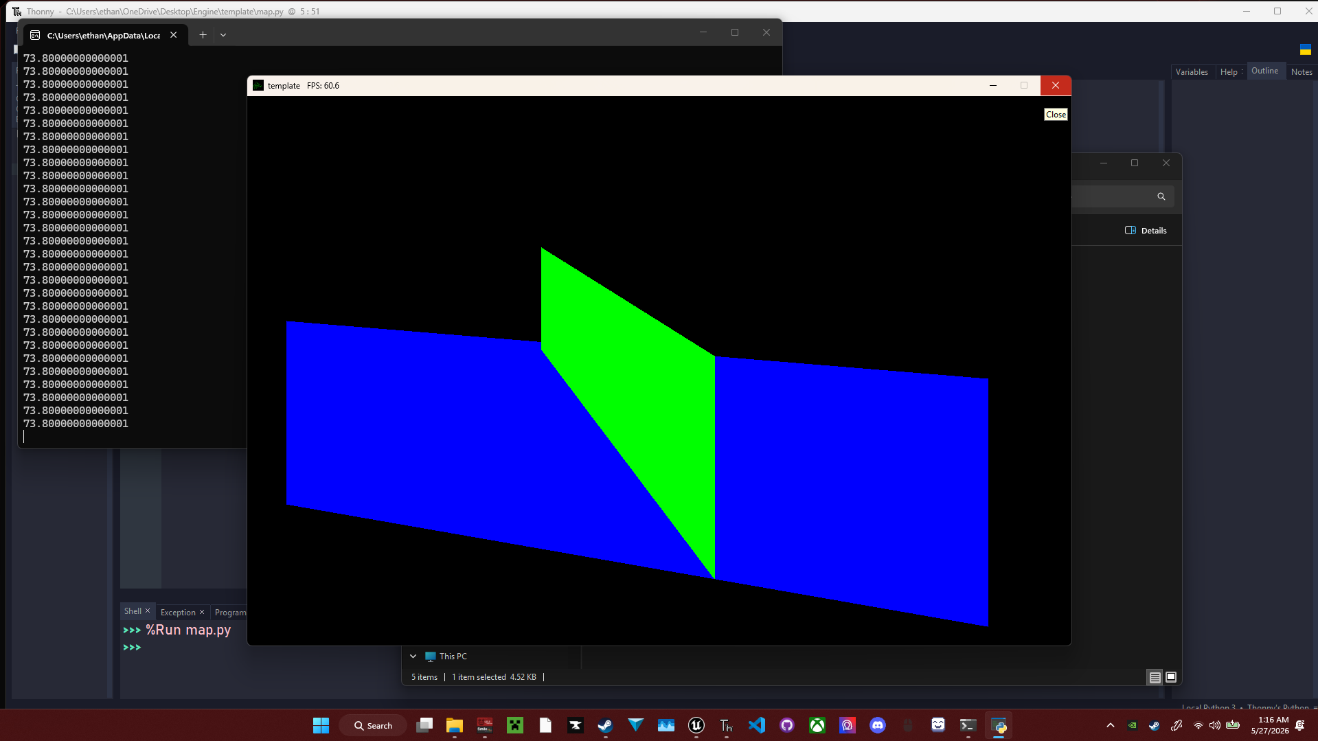 Development Screenshot 3